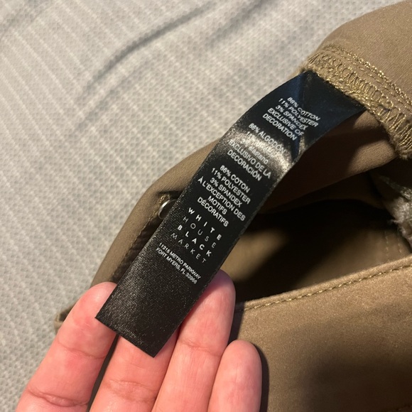 Skinny ancle pants olive green size 2 - Picture 6 of 6